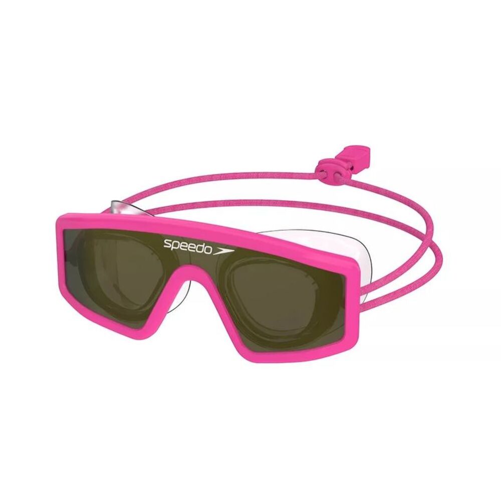Speedo Kids Sunny Vibes Vizor Swim Goggles Flare Pink for Ages 3-6